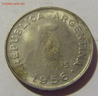 5 сентаво 1956 Аргентина №1 16.09.22 22:00 М - CIMG1816.JPG