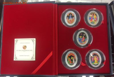 Набор монет "Сказки Пушкина" до 21.09.22 г. 22.00 - 2