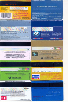 9 банковских карт - банковские карты 2