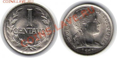 >L< Колумбия 1 сентав 1957 до 3.12.11 21:00 - Колумбия_1_сентав_57