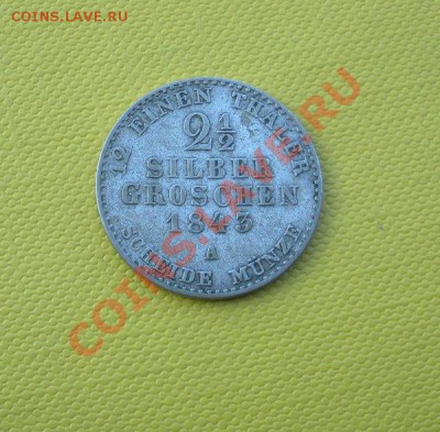 2 silber goschen  1843a. - 04274709138749fd31033753cf4b44a2