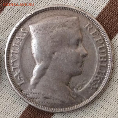 5 Лат. 1931г. Латвия. - 1AF47822-84F1-4F40-9CC9-8C73D525065E