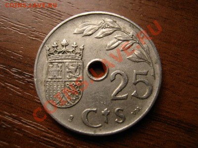 Испания 25 сантимов 1937 до 01.12 в 21.00 М - IMG_0138