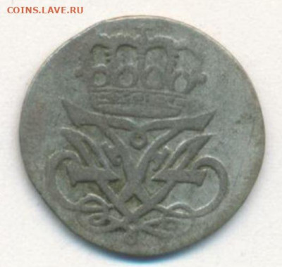 Дания 2 скиллинга, 1715 - рев 1715.JPG