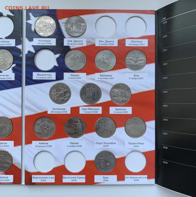 25 центов США Штаты и территории.В альбоме. - 87A05220-57DC-43E7-B3F1-3DA7FA06D61E