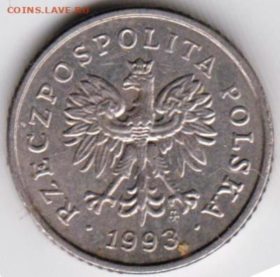 ПОЛЬША 10 грошей 1993 г. до 26.09.22 г. в 23.00 - 015