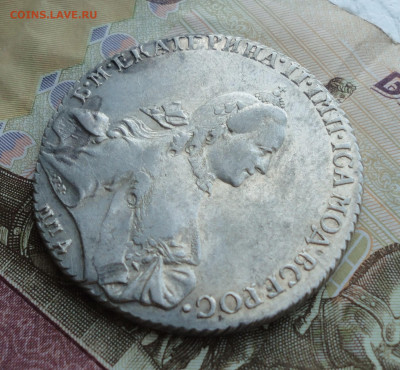 Рубль 1765 года ммд еi - DSC01479.JPG