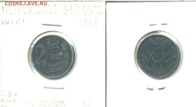 Нидерланды 2½ цента, 1941 - ned2_5c1941