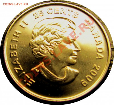 E43 Канада 25¢ Хоккей 2009 UNC до 04.12 в 22°° - E43 25c Hockey_2