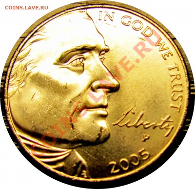 E45 5¢ США 2005p Buffalo Nickel до 04.12 в 22°° - E45 USA 5c 2005P_2