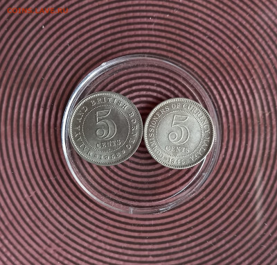 5 центов Малайя 1945, 1958 До До 26.09.22 в 22:00 МСК - 20220917_135239