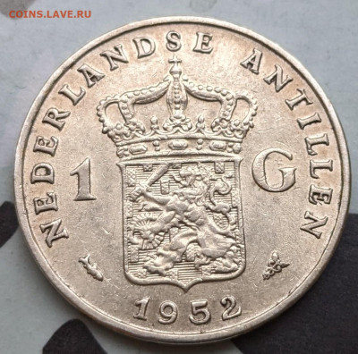 Нидерландские Антиллы 1 гульден 1952 до 22-00 27.09 - PXL_20220924_061006785.MP~2