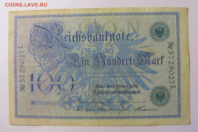 100 марок 1908 Германия (027) 30.09.22 22:00 М - CIMG2401.JPG