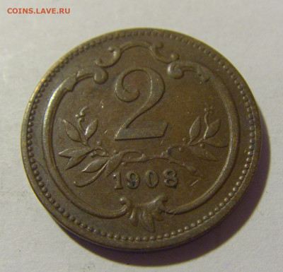 2 геллера 1908 Австрия №1 30.09.22 22:00 М - CIMG2622.JPG