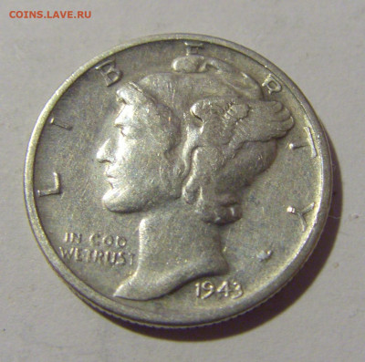 10 центов 1943 США №2 30.09.22 22:00 М - CIMG3297.JPG