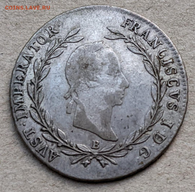 Австро-Венгрия 20 крейцеров 1830-1848 ФИКС до 27.09 - PXL_20220903_153406847.MP~2