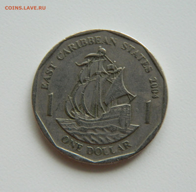 Восточные Карибы 1 доллар 2004 г. (Парусник) до 03.10.22 - DSCN2735.JPG