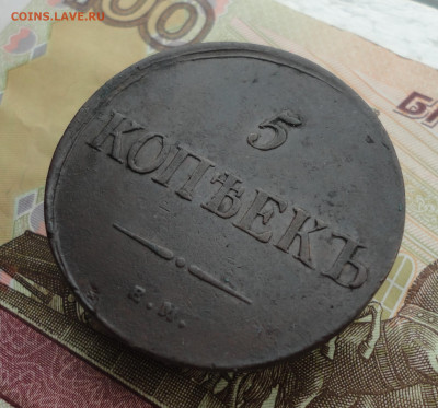 5 копеек 1835 года ем фх. До 3.10.22. - DSC01817.JPG