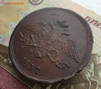 5 копеек 1837 года ем на. До 3.10.22. - DSC01850.JPG