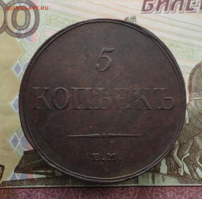 5 копеек 1835 года ем фх. Лот №2. До 3.10.22. - DSC01956.JPG