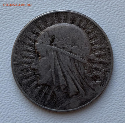 5 злотых 1933г.Ядвига - D494AD2E-0FCF-4908-99A4-61F6F276CE33