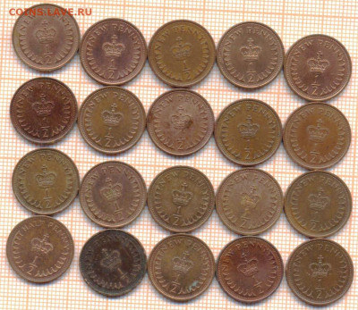 2 пенни 1971-82 гг. фикс цена  5 руб 1 мон - яяя 001