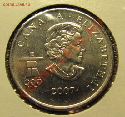 E46 25¢ Канада Керлинг 2007 B-UNC до 05.12 в 22°° - E46 25C cURLING 2007_2