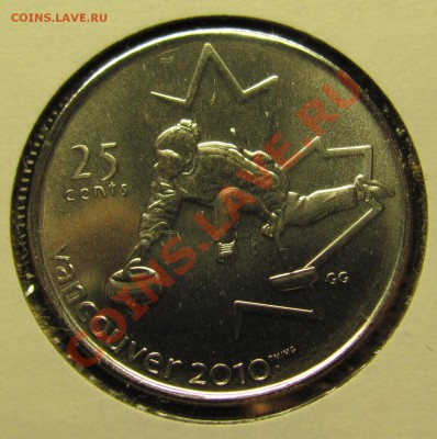 E46 25¢ Канада Керлинг 2007 B-UNC до 05.12 в 22°° - E46 25C cURLING 2007_1
