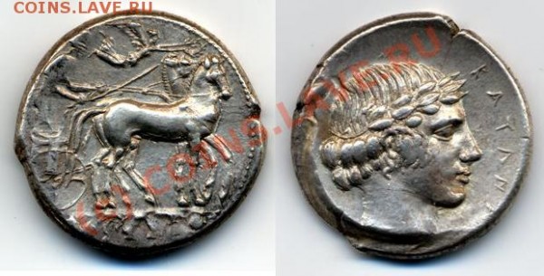 Первичные половые признаки на монетах - MAGNA GRECIA.TETRADRACHMON.JPG