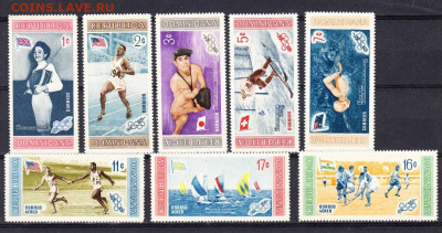Доминикана 1958 олимпийские игры 7м** до 07 10 - 37