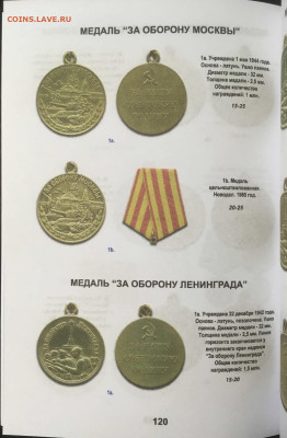 Каталог наград СССР, 2022 год, фикс - 120