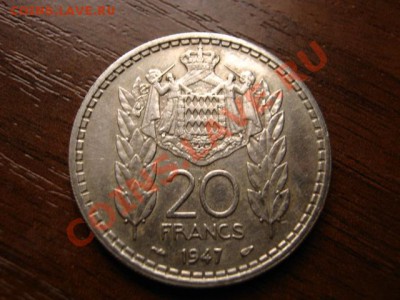 Монако 20 франков 1947 год тип до 02.12 в 21.00 М - IMG_0029