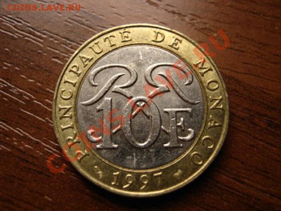 Монако 10 франков 1997 Биметалл до 02.12 в 21.00 М - IMG_0074