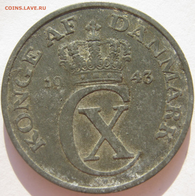 Дания (германская оккупация) 5 эре 1943 Zn до 07.10. 22:00 - IMG_2543.JPG