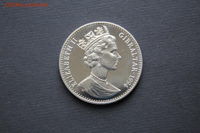 Гибралтар 1 крона 1994 Слоны UNC до 08.10 - IMG_7864.JPG