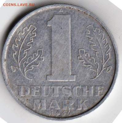 ГДР 1 марка 1963 г. до 13.10.22 г. в 23.00 - 019