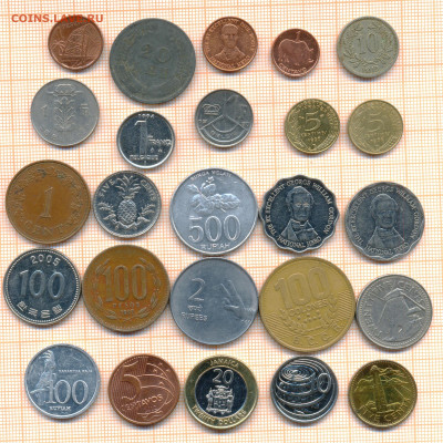 монеты разные 5 от 5 руб. фикс цена - лист 5 001