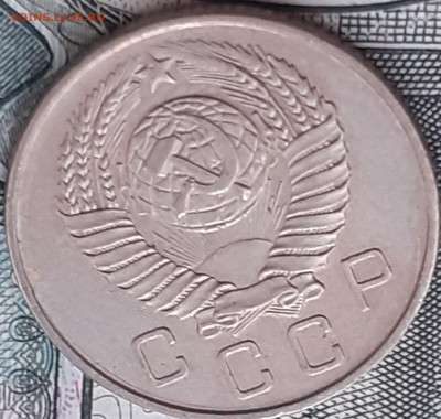 10 копеек 1957. Не копаная. - 20221008_200729