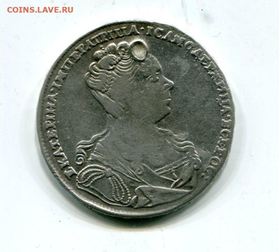 Рубль 1727 г. Оценка. - img187