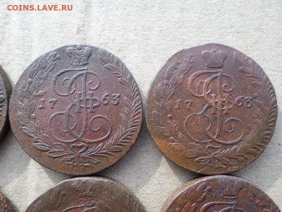 5 копеек 1763,1766,1767,1769 г. ЕМ 9 шт. до 11.10.2022 - SAM_5308.JPG