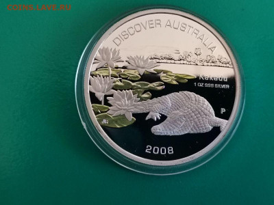1дол 2012 Австралия - Парк Какаду, серебро, до 14.10 - ЯЯ Открой Какаду-1