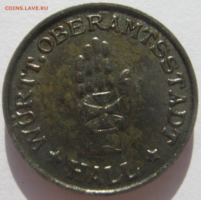 Германия Халль нотгельд 5 пфеннигов 1920 до 14.10 - IMG_2030.JPG