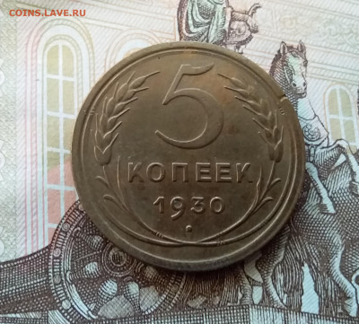 5 копеек 1930. До 15.10.22 в 22.00 - 20221012_164611