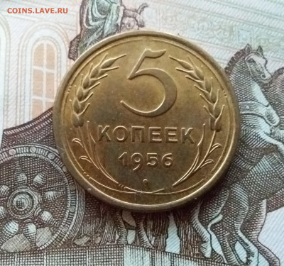 5 копеек 1956. До 15.10.22 в 22.00 - 20221012_172741