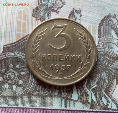 3 копейки 1957. До 15.10.22 в 22.00 - 20221013_134325