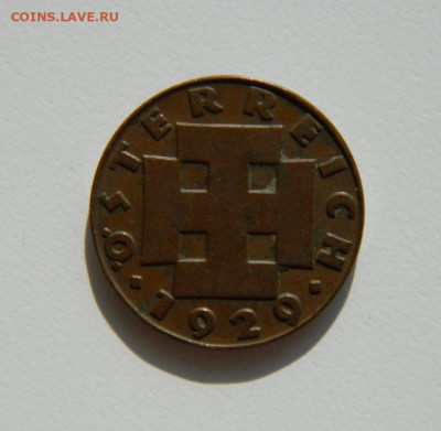 Австрия 2 гроша 1929 г. до 19.10.22 - DSCN3086.JPG