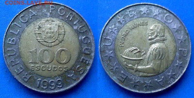 Португалия - 100 эскудо 1999 года (БИМ) до 20.10 - Португалия 100 эскудо, 1999