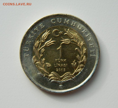 Турция 1 лира 2015 г.(Юбилейная) Коза Ангора до 19.10.22 - DSCN3216.JPG