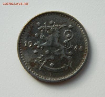 Финляндия 1 марка 1944 г. (Железо) до 19.10.22 - DSCN3233.JPG