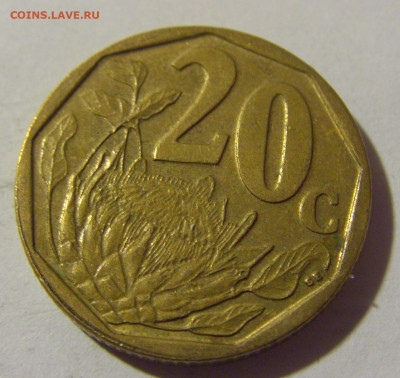 20 центов 2008 ЮАР №1 20.10.22 22:00 М - CIMG4749.JPG
